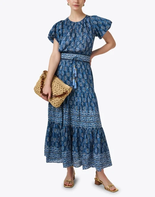 Charlotte Blue Maxi Dress