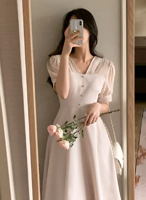 [🕊️SS] Feminine Chiffon Dress