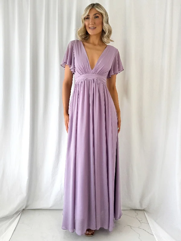 Tacha Maxi Dress - Lilac