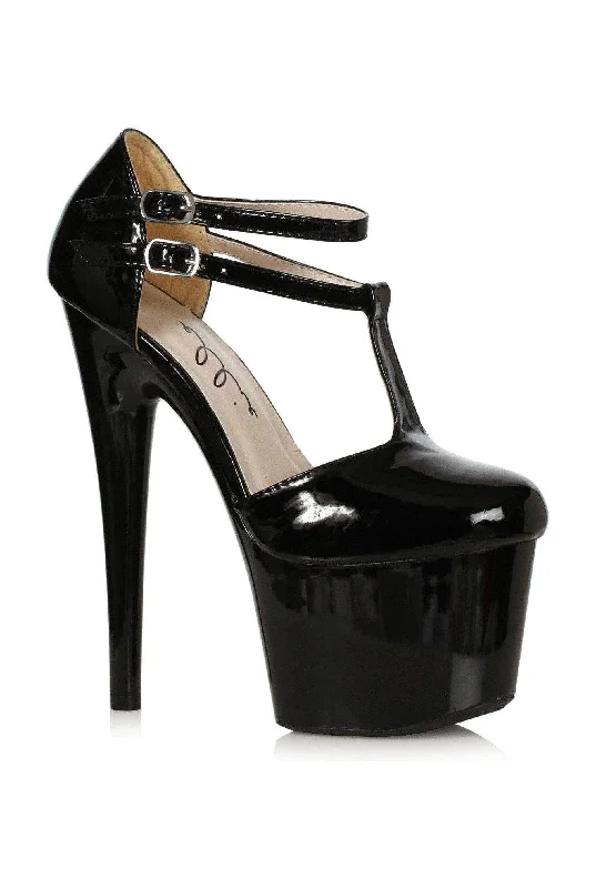 Comfy casual women's shoes for everyday wearEllie Shoes 709-VENUS Closed Toe Platform with T-Strap
