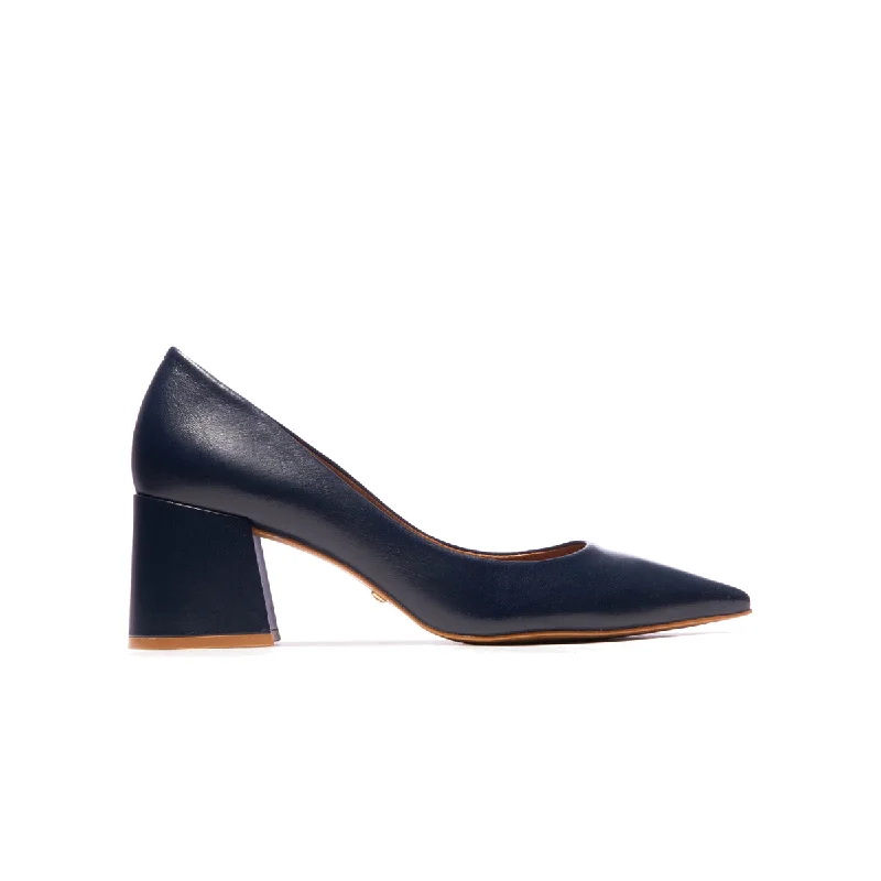 Luxurious and opulent women's shoe optionsJosephine Navy Leather