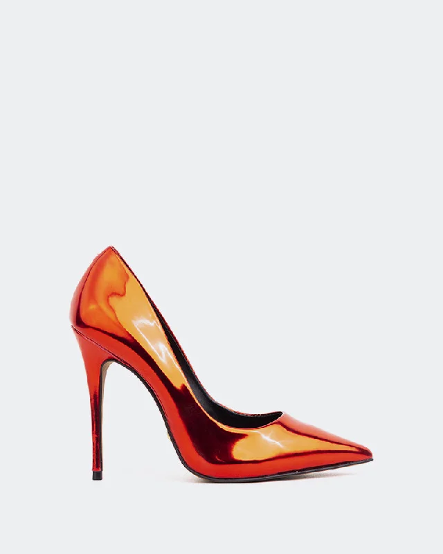 Versatile and adaptable women's shoes for every occasionTeeva Red Mirror