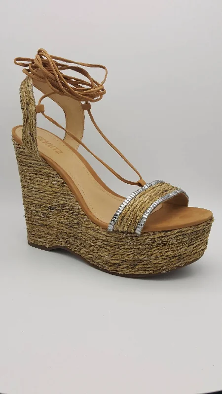 Elegantly stylish women's shoesAveline Wedge Sandal In Brown