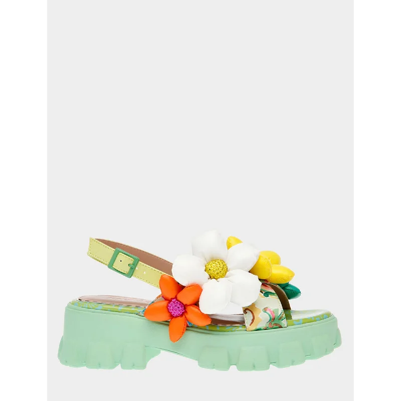 Chic and trendy women's shoes for the officeBeebee Green Multi