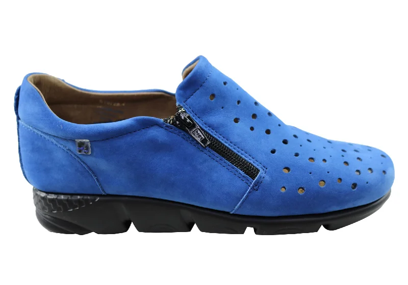 Bold and unique women's shoes for fashion-forward individualsFlex & Go Aberdeen Womens Comfortable Leather Shoes Made In Portugal