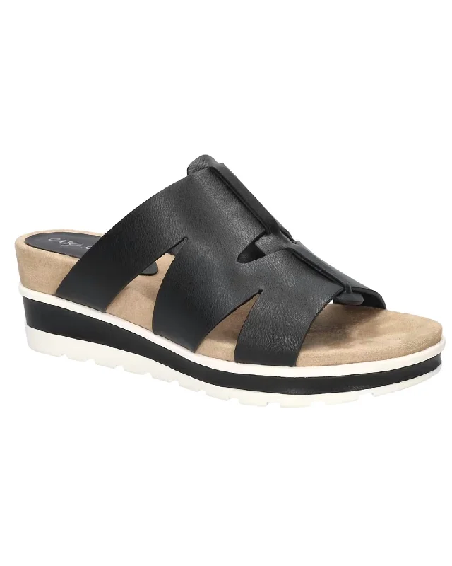 Chic and stylish women's shoes for summerWomen's Mauna Wedge Sandals In Black