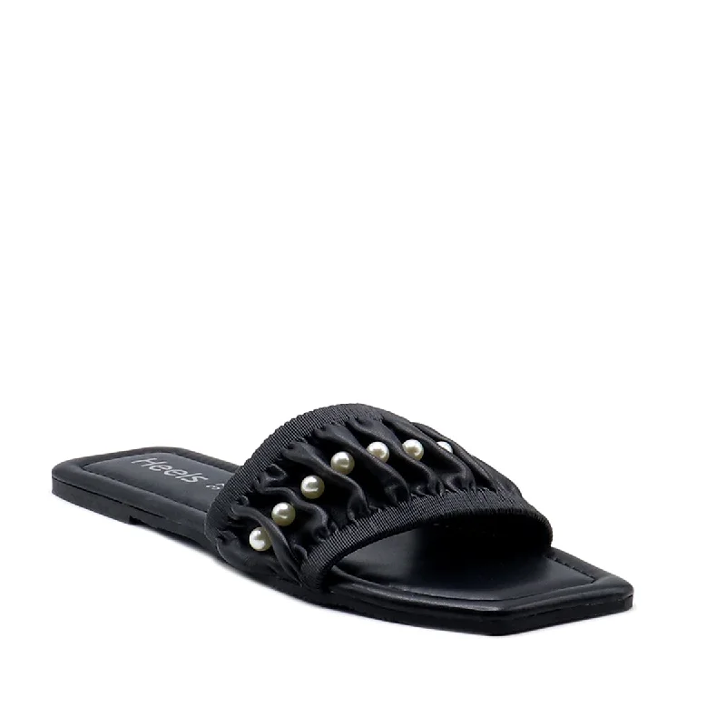 Timeless classic women's shoe designsBlack Casual Slipper L00000006