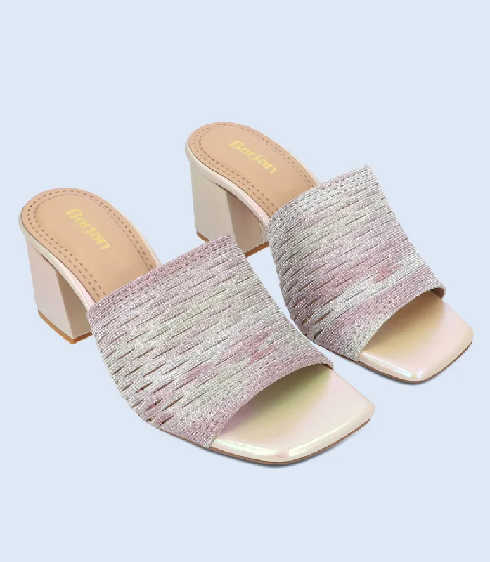 Stunning and eye-catching women's footwearBW9845-MULTY-Women Slipper Heel