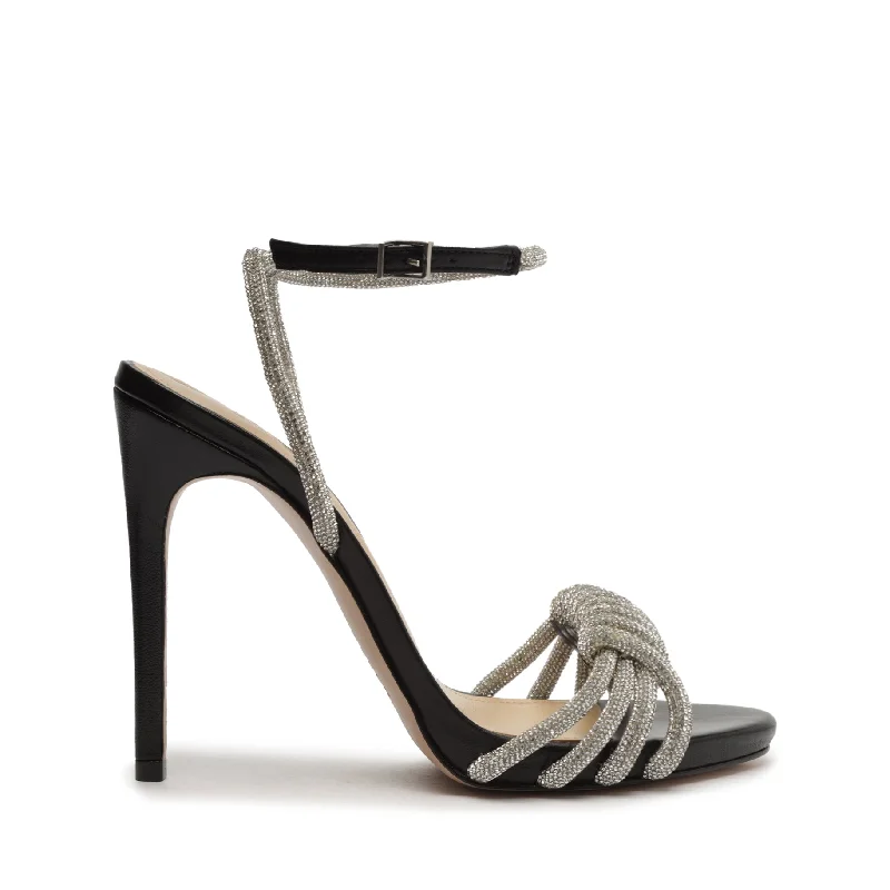 Elegant and refined women's shoe designsJewell Nappa Leather Sandal