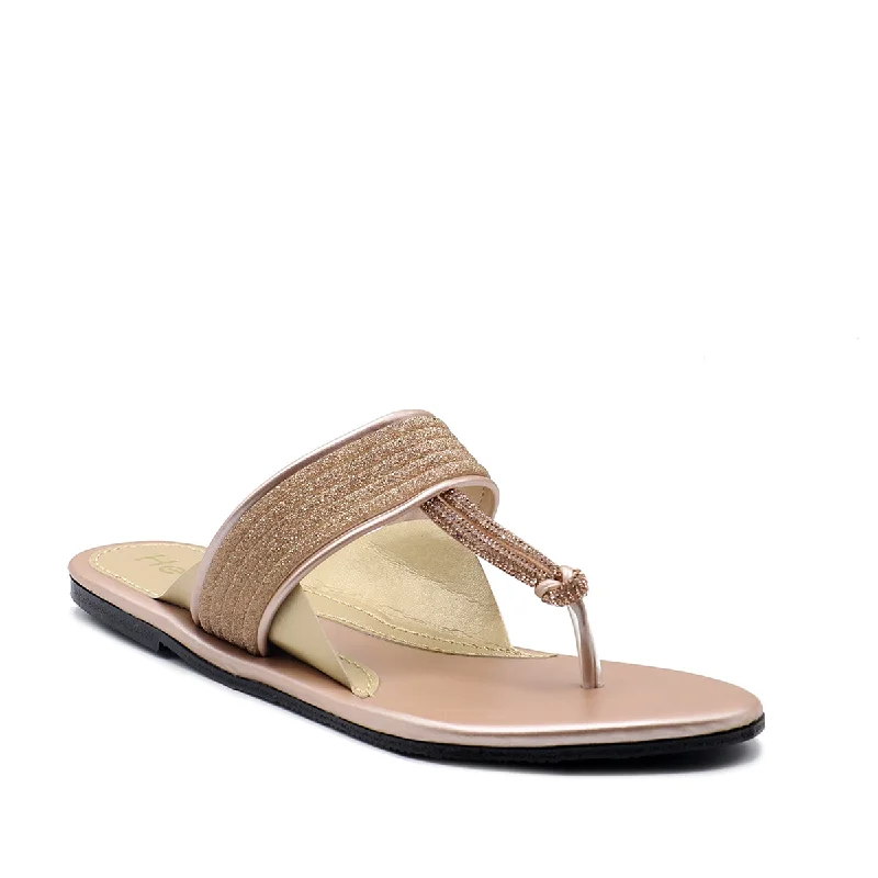 Chic and trendy women's shoe fashionsPeach Casual Chappal 000348
