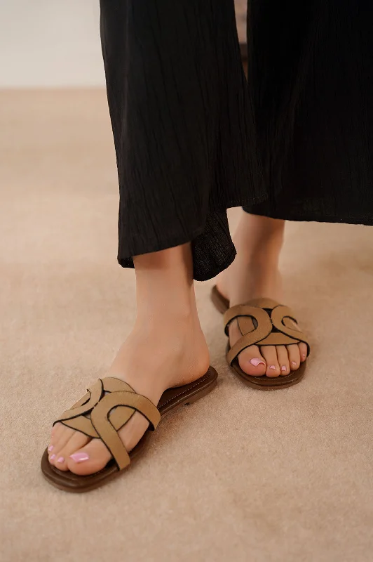 Classy and elegant women's shoes for formal eventsSUN AND SAND SLIDES