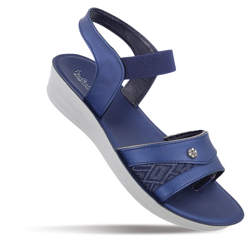 Classic and timeless women's footwear choicesWomen's Daily Wear Sandal  - WL7893 Blue